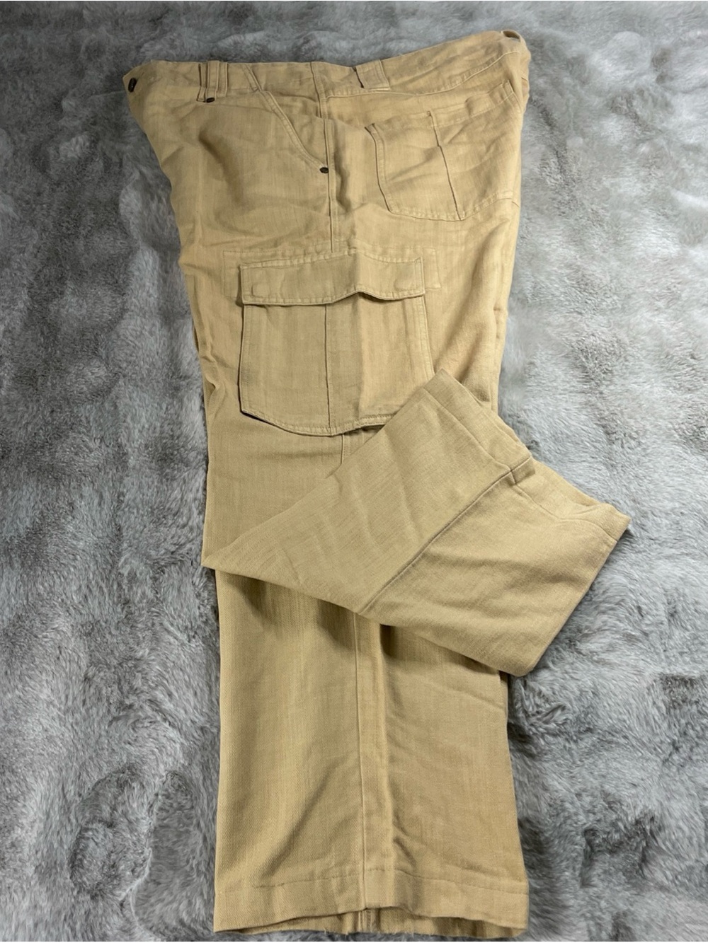Indigo Palms Tommy Bahama Men's Linen Blend Cargo Pants Size 38x34 -0208